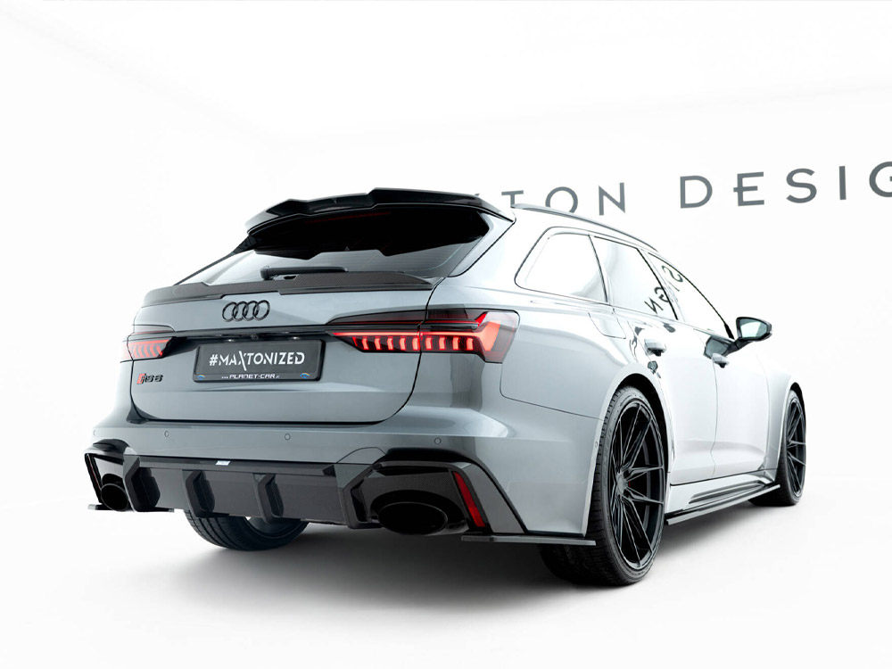 Maxton carbon fibre tailgate spoiler audi rs6 c8 2 Maxton carbon fibre tailgate spoiler audi rs6 c8 - image 2