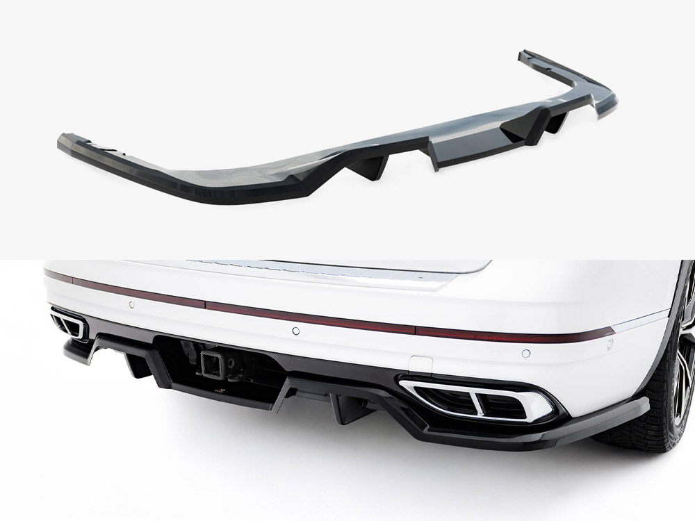 Maxton rear splitter (vertical bars) volkswagen atlas r-line mk1 facelift models 1 Maxton rear splitter (vertical bars) volkswagen atlas r-line mk1 facelift models