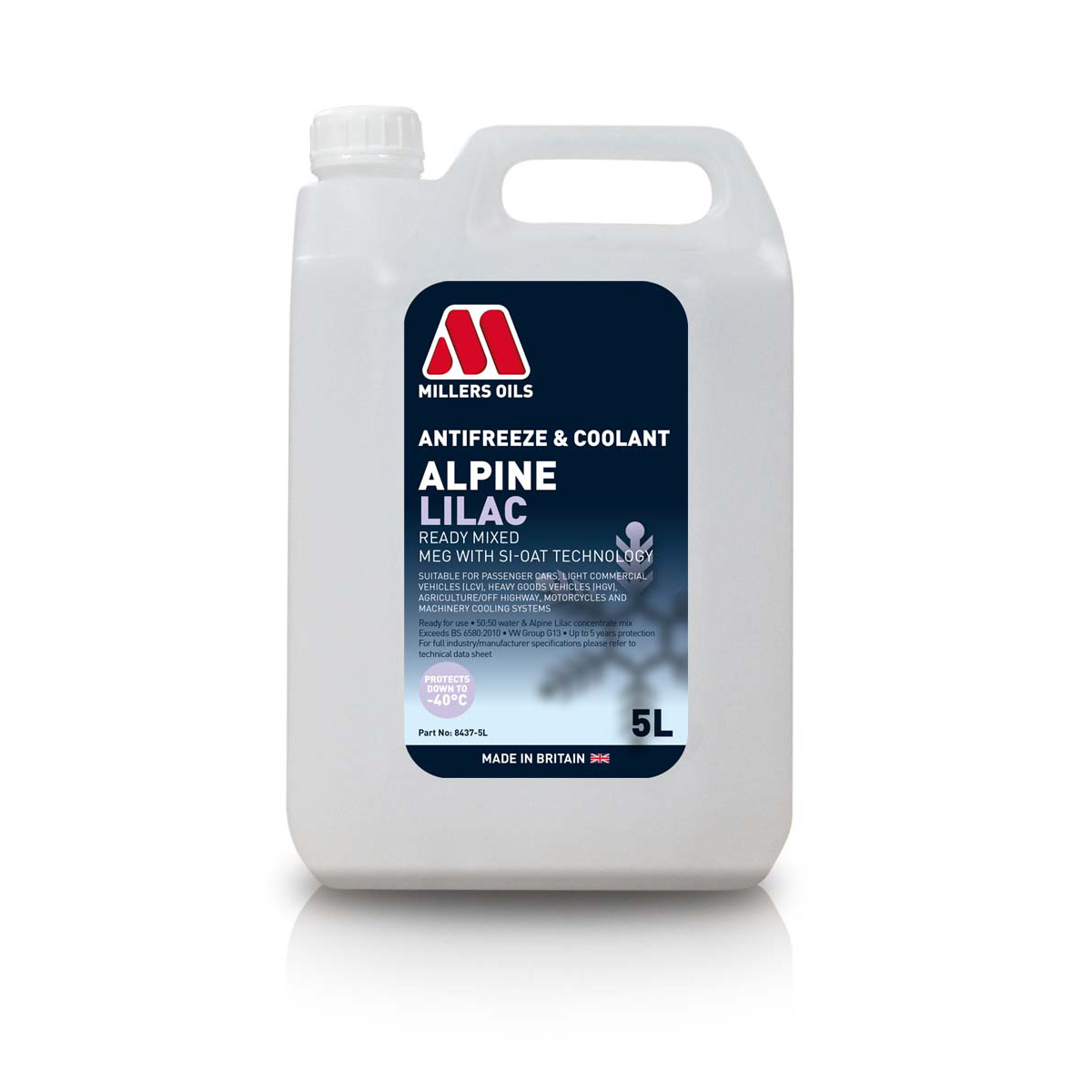 Millers oils alpine lilac antifreeze coolant ready mixed 2 Millers oils alpine lilac antifreeze coolant ready mixed - image 2