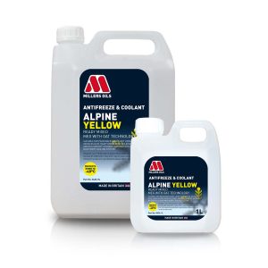 Millers Oils Alpine Yellow Antifreeze Coolant Ready Mixed