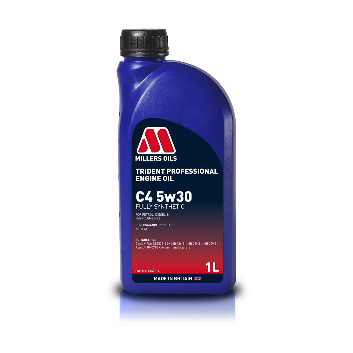 Millers oils trident professional c4 engine oil 5w30 2 Millers oils trident professional c4 engine oil 5w30 - image 2