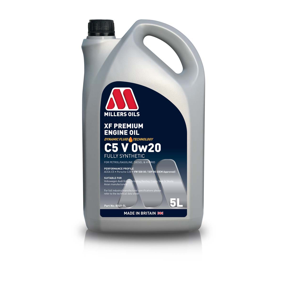 Millers oils xf premium c5 0w20 engine oil 2 Millers oils xf premium c5 0w20 engine oil - image 2