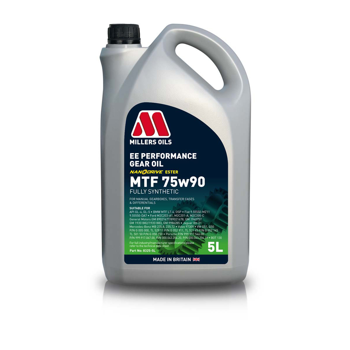 Millers oils ee performance manual transmission fluid 75w90 2 Millers oils ee performance manual transmission fluid 75w90 - image 2