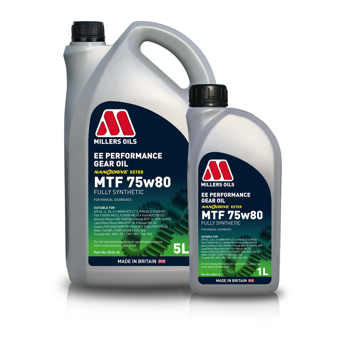 Millers oils ee performance manual transmission fluid 75w80 1 Millers oils ee performance manual transmission fluid 75w80