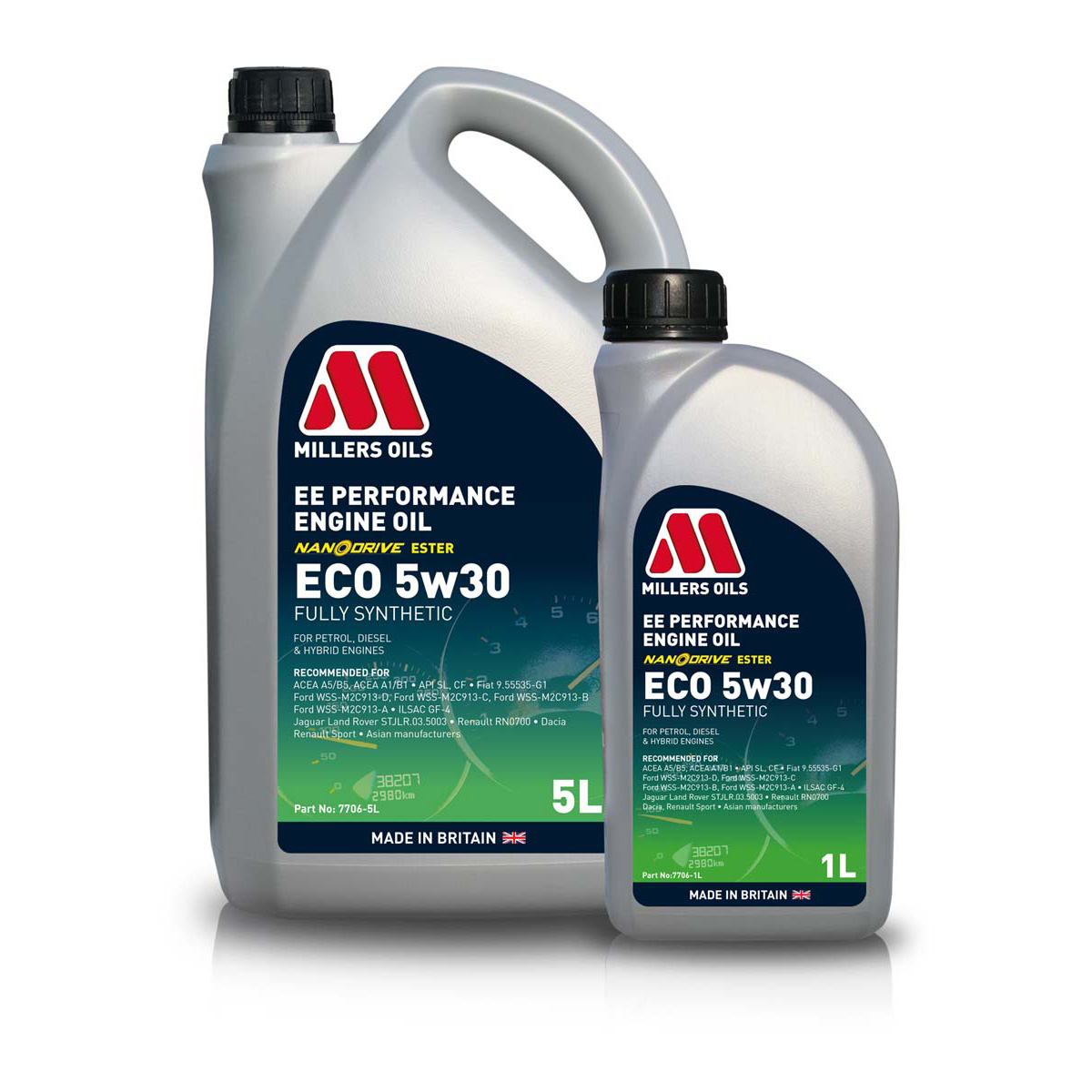 Millers oils ee performance eco 5w30 engine oil 1 Millers oils ee performance eco 5w30 engine oil