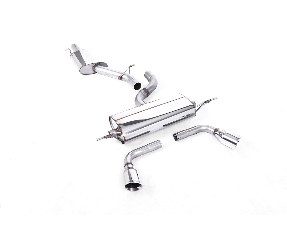 Milltek sport audi tt mk2 3. 2 v6 quattro cat-back exhaust system 4 Milltek sport audi tt mk2 3. 2 v6 quattro cat-back exhaust system - image 4