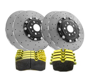 MMX BMW G8x M2, M3 & M4 2-Piece Carbon Ceramic Full Brake Bundle