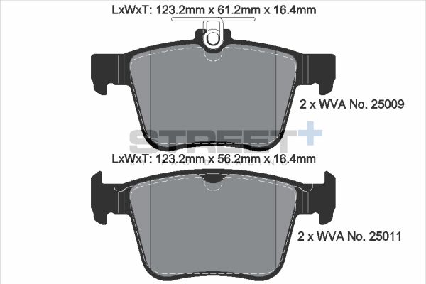 Pagid racing street+ brake pads - t8102sp2001 2 Pagid racing street+ brake pads - t8102sp2001 - image 2