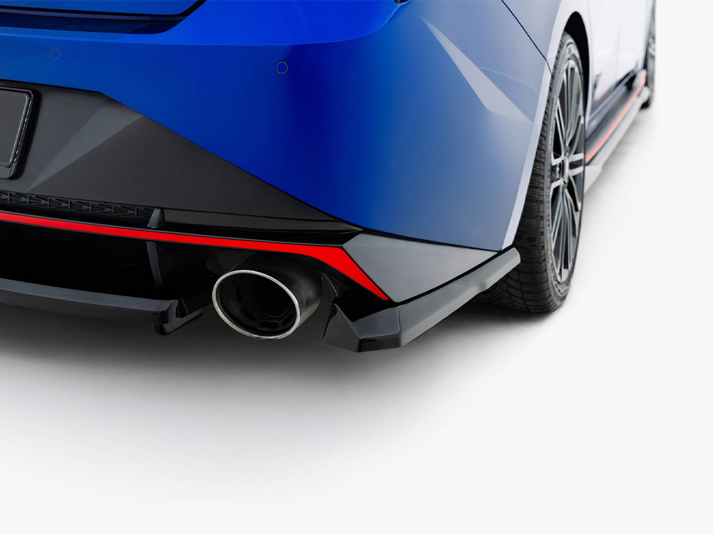 Maxton rear side splitters hyundai elantra n mk7 3 Maxton rear side splitters hyundai elantra n mk7 - image 3