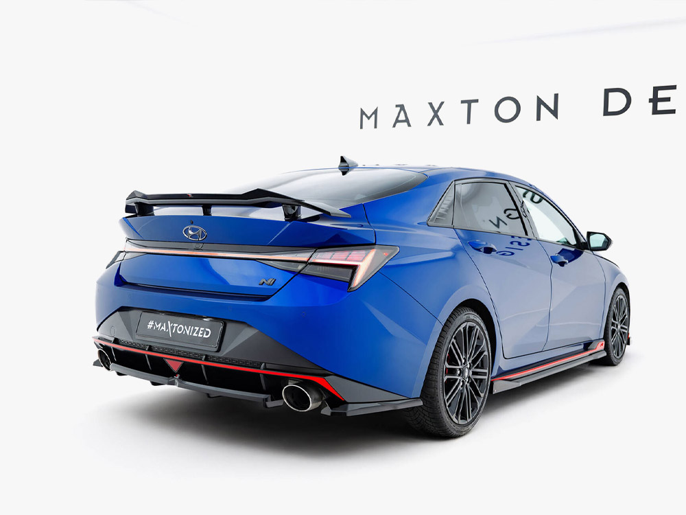 Maxton rear side splitters hyundai elantra n mk7 2 Maxton rear side splitters hyundai elantra n mk7 - image 2