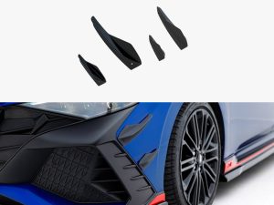 Maxton Front Bumper Wings (Canards) Hyundai Elantra N Mk7