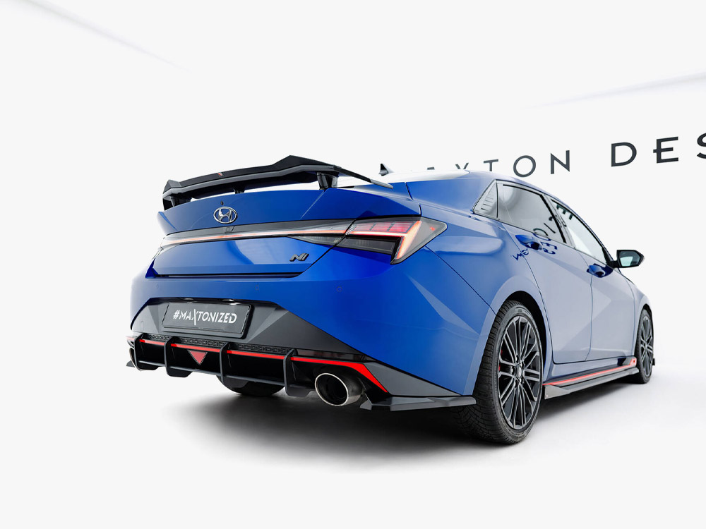 Maxton street pro rear diffuser hyundai elantra n mk7 2 Maxton street pro rear diffuser hyundai elantra n mk7 - image 2