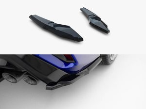 Maxton Rear Side Splitters V3 Audi S3 Saloon 8Y Facelift Models