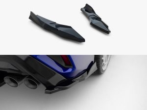 Maxton Rear Side Splitters V4 Audi S3 Saloon 8Y Facelift Models