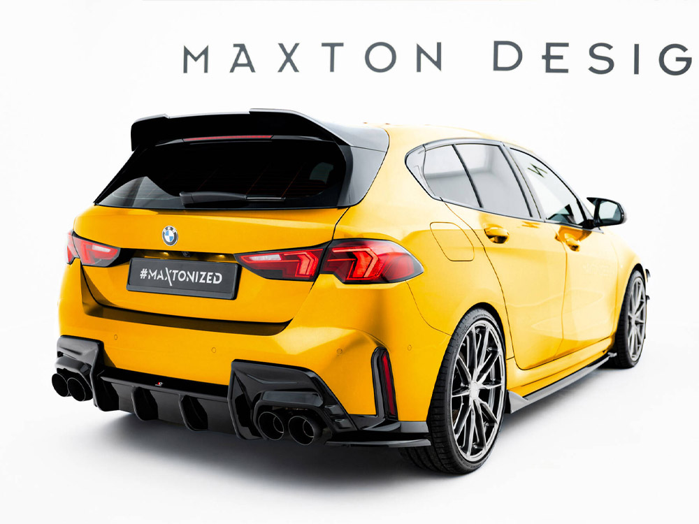 Maxton rear side splitters v1 bmw m135i/1 series m-pack f70 2 Maxton rear side splitters v1 bmw m135i/1 series m-pack f70 - image 2