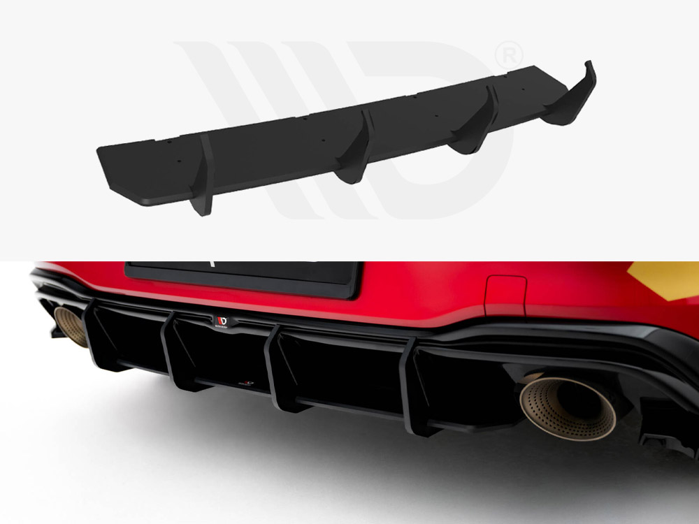 Maxton street pro rear diffuser v1 volkswagen golf gti clubsport mk8 facelift models 1 Maxton street pro rear diffuser v1 volkswagen golf gti clubsport mk8 facelift models