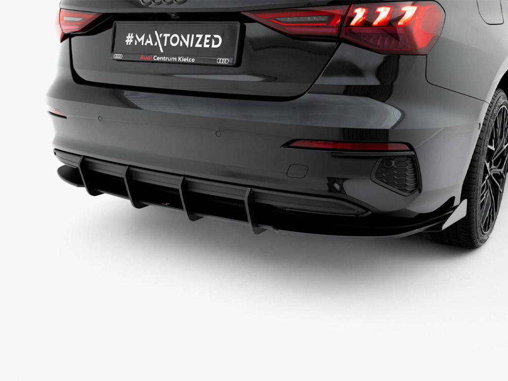 Maxton street pro rear diffuser + flaps audi a3 saloon 8y 3 Maxton street pro rear diffuser + flaps audi a3 saloon 8y - image 3