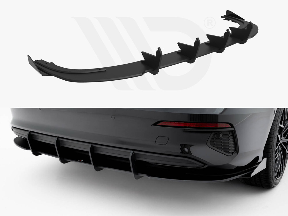 Maxton street pro rear diffuser + flaps audi a3 saloon 8y 1 Maxton street pro rear diffuser + flaps audi a3 saloon 8y