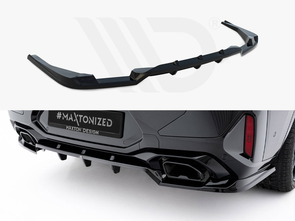 Maxton rear splitter (vertical bars) v2 bmw x4 m-pack g02 facelift models 1 Maxton rear splitter (vertical bars) v2 bmw x4 m-pack g02 facelift models