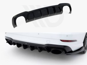 Maxton Rear Valance V2 Audi RS3 Saloon 8V Facelift Models