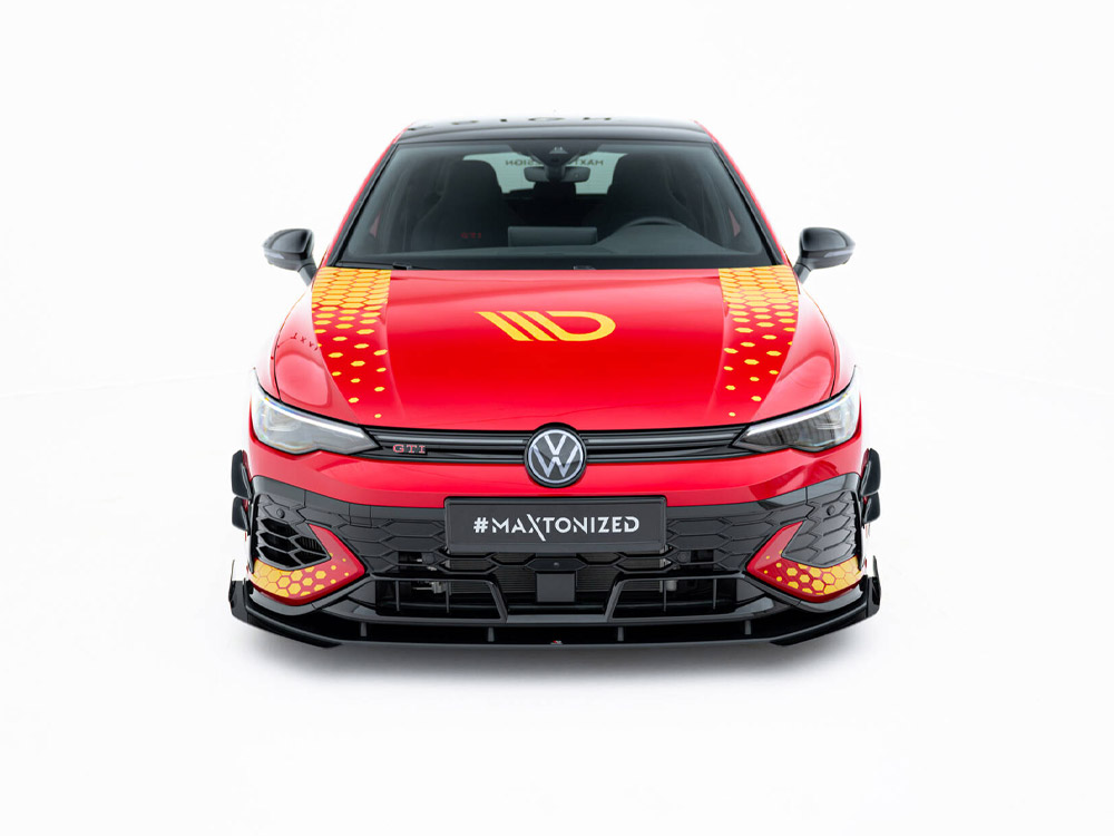 Maxton front flaps volkswagen golf gti clubsport mk8 facelift models 3 Maxton front flaps volkswagen golf gti clubsport mk8 facelift models - image 3