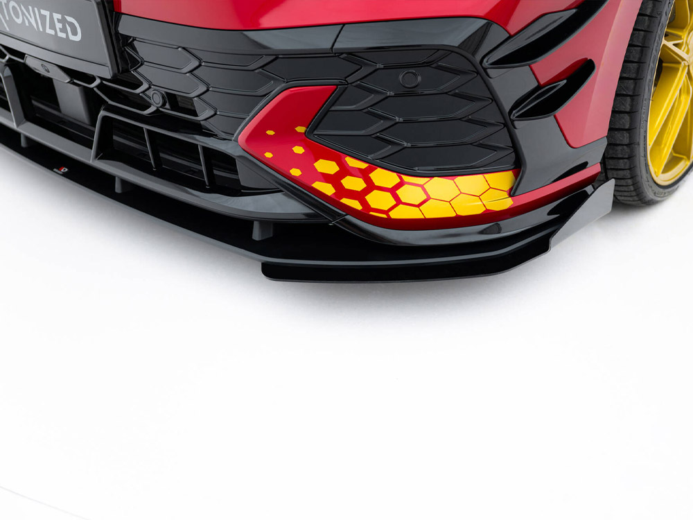 Maxton front flaps volkswagen golf gti clubsport mk8 facelift models 5 Maxton front flaps volkswagen golf gti clubsport mk8 facelift models - image 5