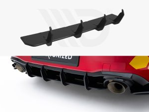Maxton Street Pro Rear Diffuser V2 Volkswagen Golf GTI Clubsport Mk8 Facelift Models