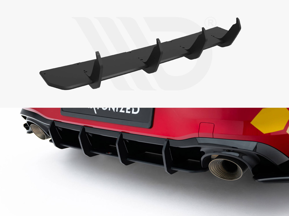Maxton street pro rear diffuser v2 volkswagen golf gti clubsport mk8 facelift models 1 Maxton street pro rear diffuser v2 volkswagen golf gti clubsport mk8 facelift models