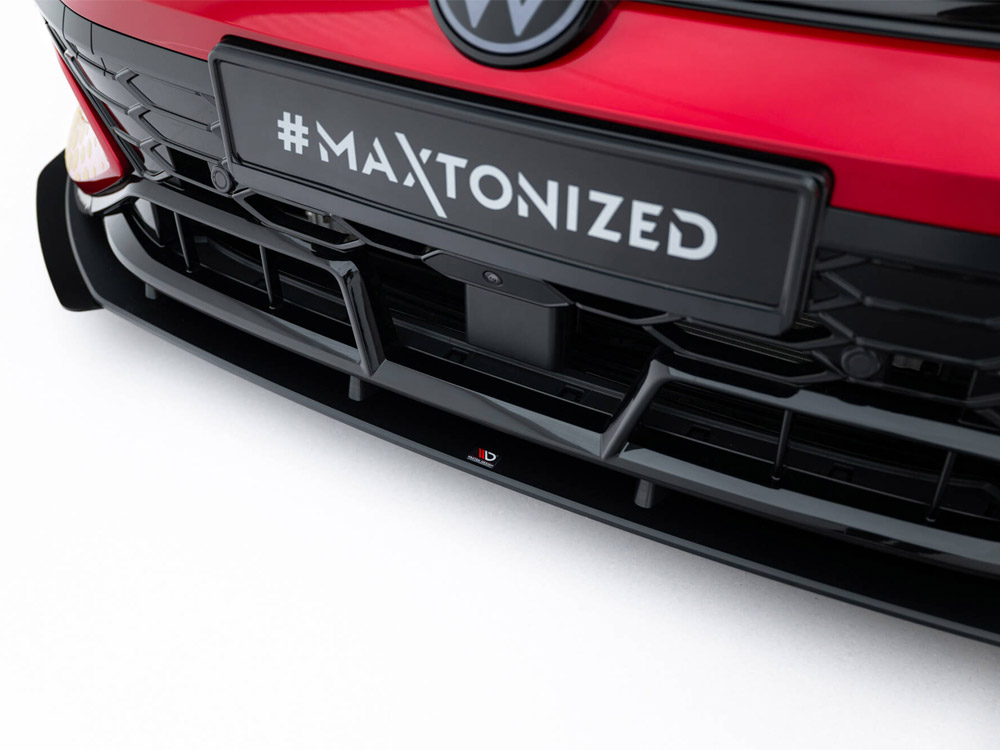 Maxton front flaps volkswagen golf gti clubsport mk8 facelift models 4 Maxton front flaps volkswagen golf gti clubsport mk8 facelift models - image 4