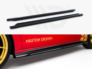 Maxton Side Skirts Diffusers V1 Volkswagen Golf GTI Clubsport Mk8 Facelift Models