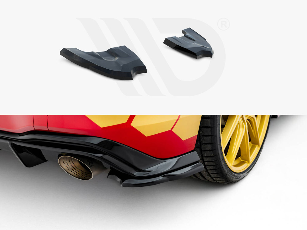 Maxton rear side splitters v3 volkswagen golf gti clubsport mk8 facelift models 1 Maxton rear side splitters v3 volkswagen golf gti clubsport mk8 facelift models