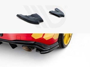 Maxton Rear Side Splitters V4 Volkswagen Golf GTI Clubsport Mk8 Facelift Models