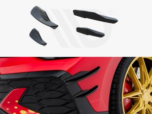 Maxton Front Bumper Wings (Canards) Volkswagen Golf GTI Clubsport Mk8 Facelift Models