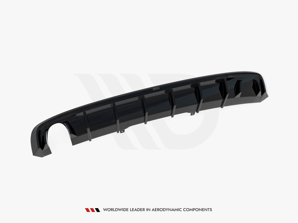 Maxton rear valance audi a4 b9 s-line (version with single exhaust tips on one side) 5 Maxton rear valance audi a4 b9 s-line (version with single exhaust tips on one side) - image 5