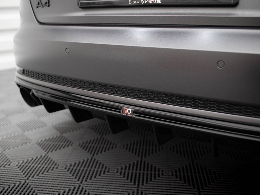 Maxton rear valance audi a4 b9 s-line (version with single exhaust tips on both sides) 7 Maxton rear valance audi a4 b9 s-line (version with single exhaust tips on both sides) - image 7