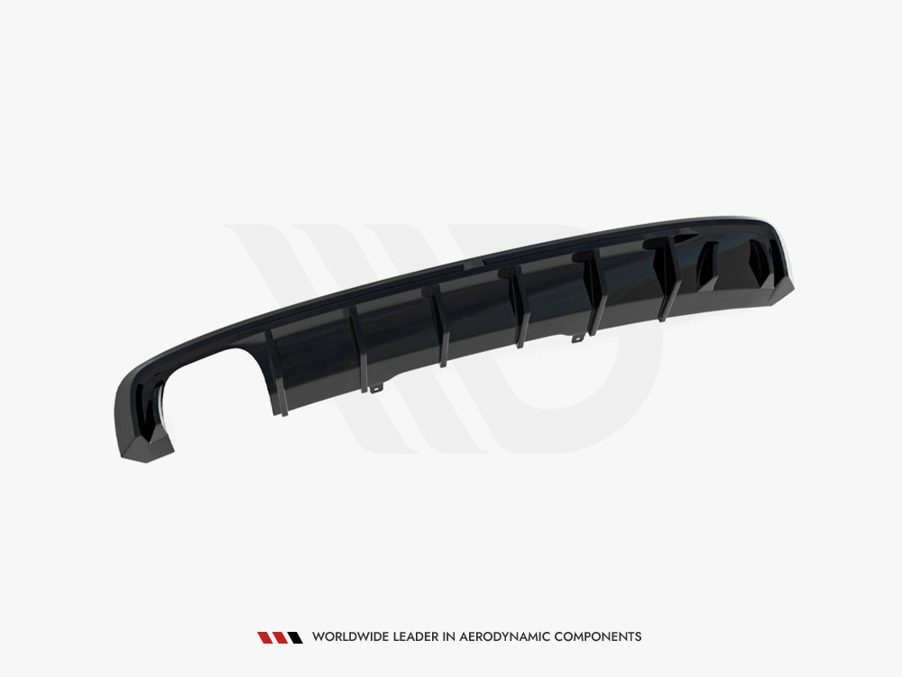 Maxton rear valance audi a4 b9 s-line (version with dual exhaust tips on one side) 5 Maxton rear valance audi a4 b9 s-line (version with dual exhaust tips on one side) - image 5