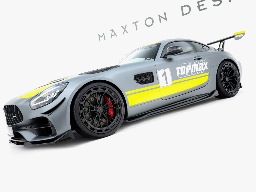 Maxton side skirts diffusers mercedes-amg gt c c190 facelift models 3 Maxton side skirts diffusers mercedes-amg gt c c190 facelift models - image 3
