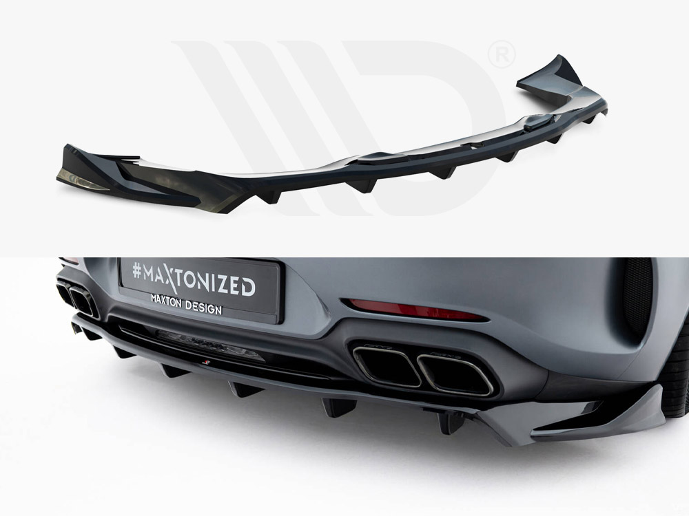 Maxton rear splitter (vertical bars) mercedes-amg gt c c190 facelift models 1 Maxton rear splitter (vertical bars) mercedes-amg gt c c190 facelift models