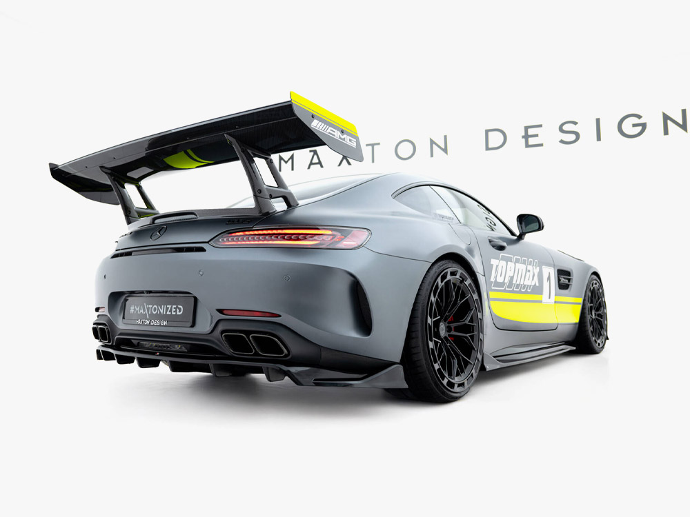 Maxton rear splitter (vertical bars) mercedes-amg gt c c190 facelift models 2 Maxton rear splitter (vertical bars) mercedes-amg gt c c190 facelift models - image 2