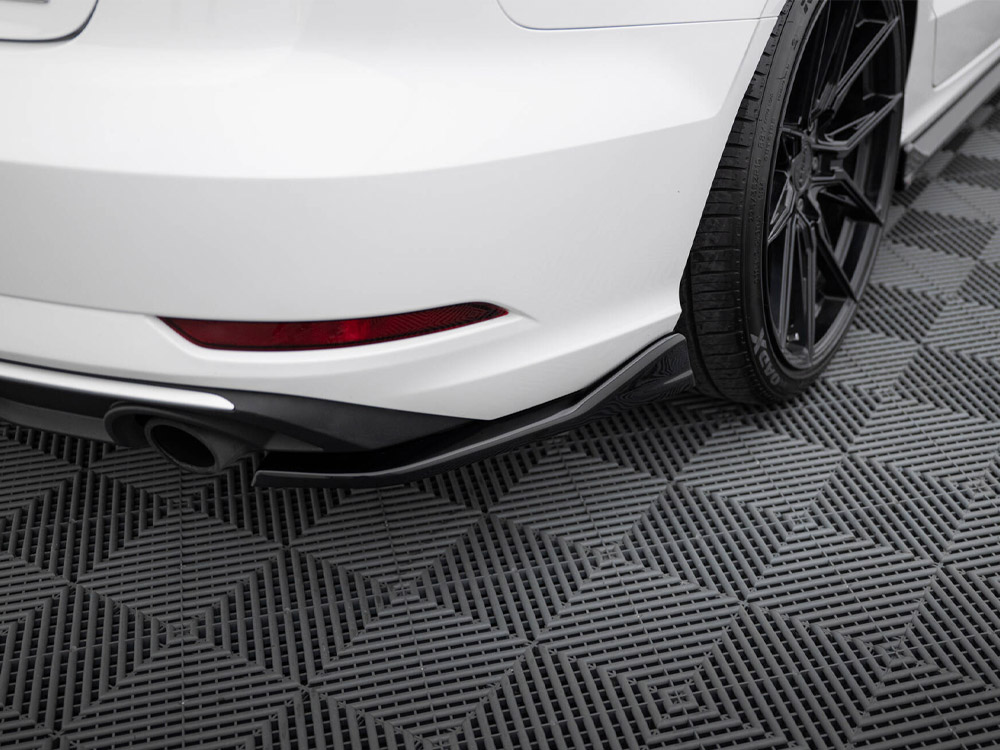 Maxton rear side splitters v1 audi a3 saloon 8v facelift models 3 Maxton rear side splitters v1 audi a3 saloon 8v facelift models - image 3