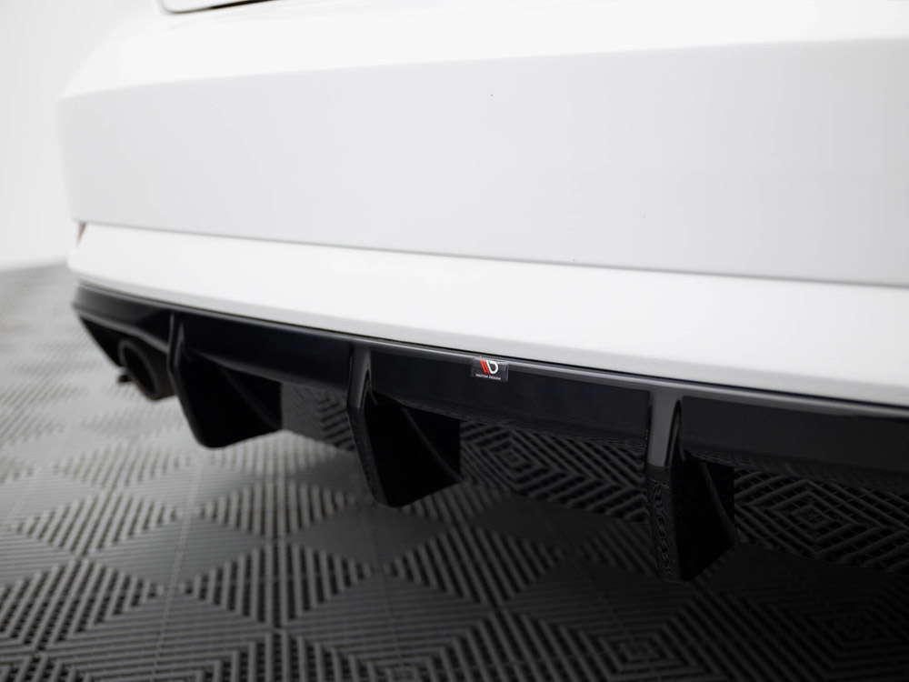 Maxton rear valance audi a3 saloon 8v facelift models (version with single exhaust tips on both sides) 6 Maxton rear valance audi a3 saloon 8v facelift models (version with single exhaust tips on both sides) - image 6