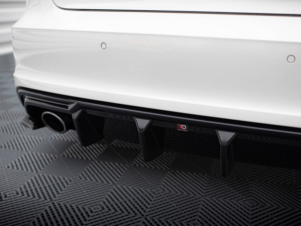 Maxton rear valance audi a3 s-line sportback 8v (version with single exhaust tips on one side) 4 Maxton rear valance audi a3 s-line sportback 8v (version with single exhaust tips on one side) - image 4
