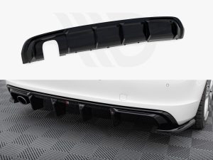 Maxton Rear Valance Audi A3 S-Line Sportback 8V (Version with Single Exhaust Tips on One Side)