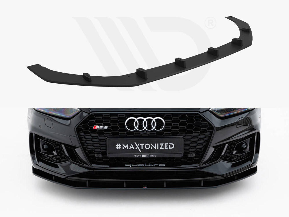 Maxton street pro front splitter audi rs5 coupe/sportback f5 1 Maxton street pro front splitter audi rs5 coupe/sportback f5
