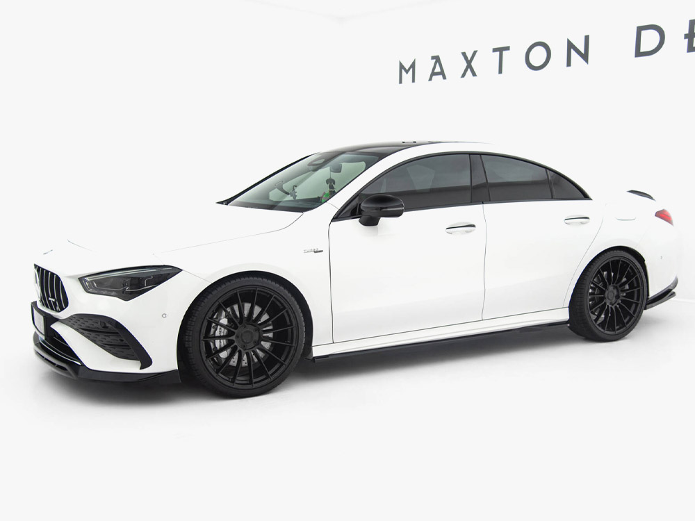 Maxton side skirts diffusers mercedes-amg cla 35/45 coupe/shooting brake c118/x118 facelift models 2 Maxton side skirts diffusers mercedes-amg cla 35/45 coupe/shooting brake c118/x118 facelift models - image 2