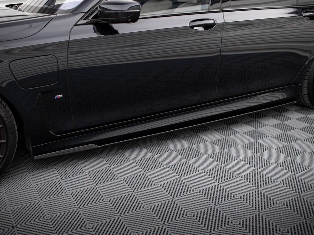 Maxton side skirts diffusers v2 bmw 7 series long m-pack g12 3 Maxton side skirts diffusers v2 bmw 7 series long m-pack g12 - image 3