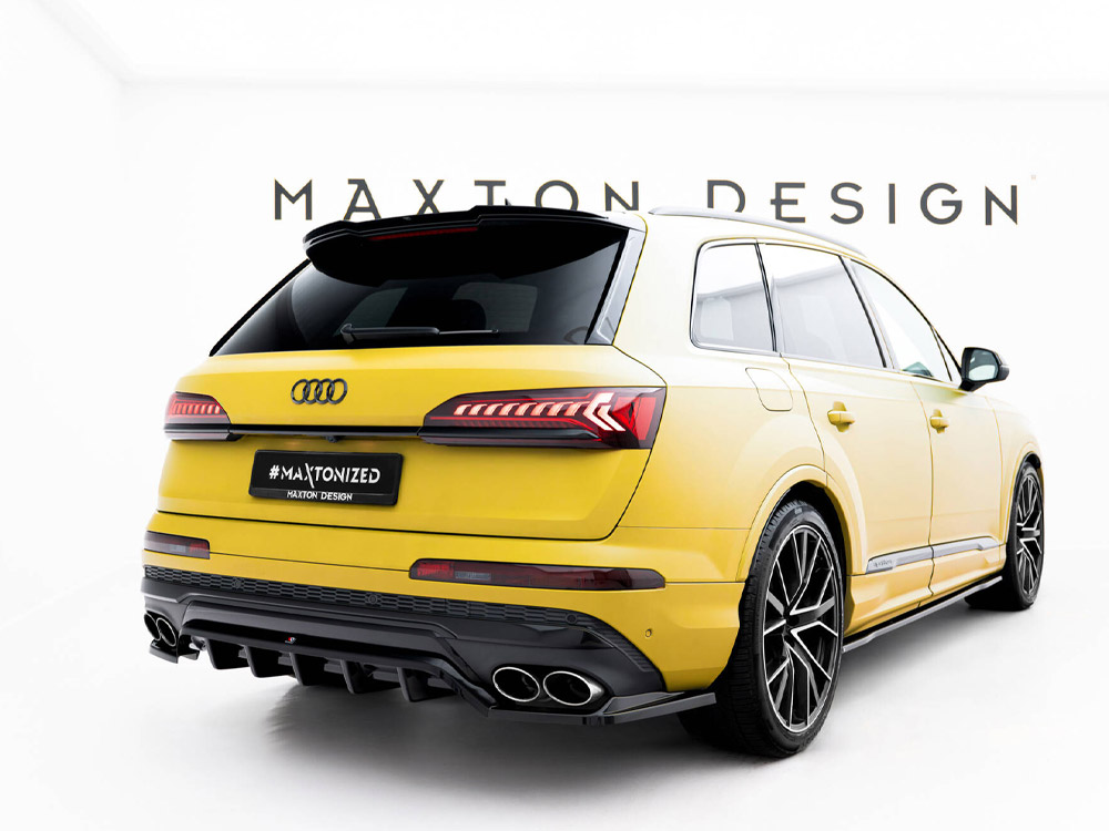 Maxton rear splitter (vertical bars) audi sq7 mk2 (4m) facelift models 2 Maxton rear splitter (vertical bars) audi sq7 mk2 (4m) facelift models - image 2