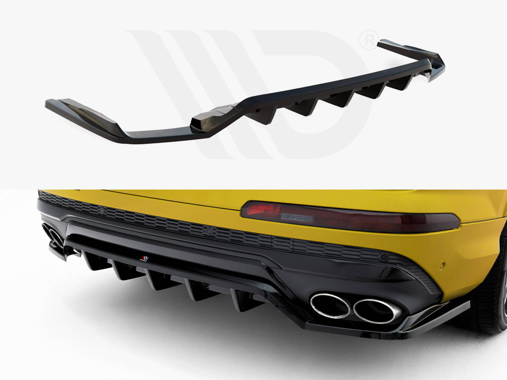 Maxton rear splitter (vertical bars) audi sq7 mk2 (4m) facelift models 1 Maxton rear splitter (vertical bars) audi sq7 mk2 (4m) facelift models