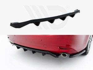 Maxton Rear Splitter (Vertical Bars) Mazda 6 Mk3 Facelift Models