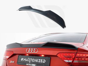 Maxton Spoiler Cap 3D Audi A5 Sportback S-Line 8T Facelift Models